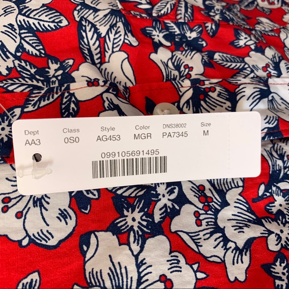 J.Crew Slim Floral Print Shirt - Picture 3 of 5
